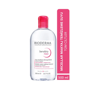 Bioderma Sensibio H2O Yüz ve Makyaj Temizleme Suyu 500 ml
