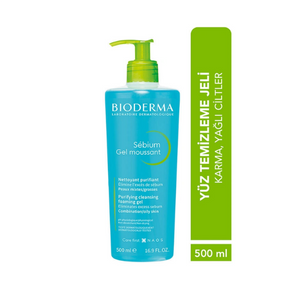 Bioderma Sebium Foaming Cilt Temizleme Jeli 500 ml