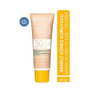 Bioderma Photoderm Cover Touch Mineral Spf50+ 40 gr - Very Light