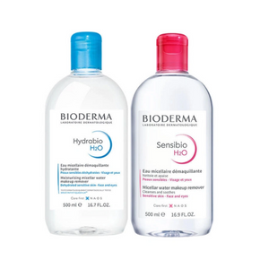 Bioderma Sensibio H2O 500ml + Bioderma Hydrabio H2O Misel Solüsyon 500ml