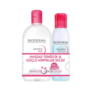 Bioderma Hassas Temizlik Güçlü Kirpikler İkilisi