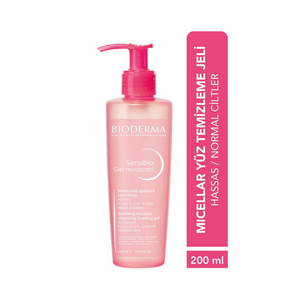 Bioderma Sensibio Foaming Cilt Temizleme Jeli 200 ml