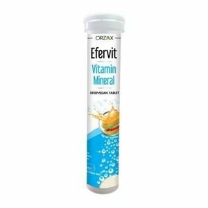 Orzax Efervit Multivitamin ve Mineral 20 Tablet