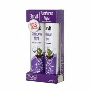 Orzax Efervit Sambucus Nigra İkili Tablet 20x2 Adet