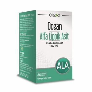 Orzax Ocean Alfa Lipoik Asit 200 mg 30 Kapsül