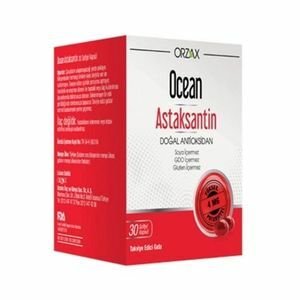 Orzax Ocean Astaksantin 30 Kapsül