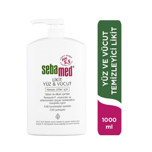 Sebamed Likit Yüz ve Vücut Temizleyici Jel 1000 ml