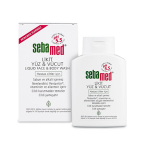 Sebamed Likit Yüz ve Vücut Temizleyici Jel 200 ml