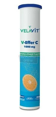 Velavit V-Effer C 1000 mg Takviye Edici Gıda 20 Tablet