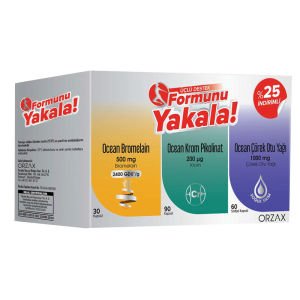Orzax Ocean Formunu Yakala Üçlü Destek Seti
