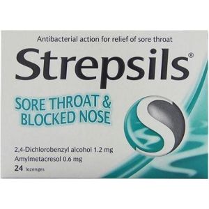 Strepsils Mentollü Boğaz Pastili 24 Pastil