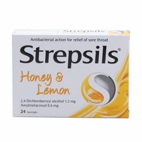 Strepsils Bal ve Limon Aromalı 24 Pastil