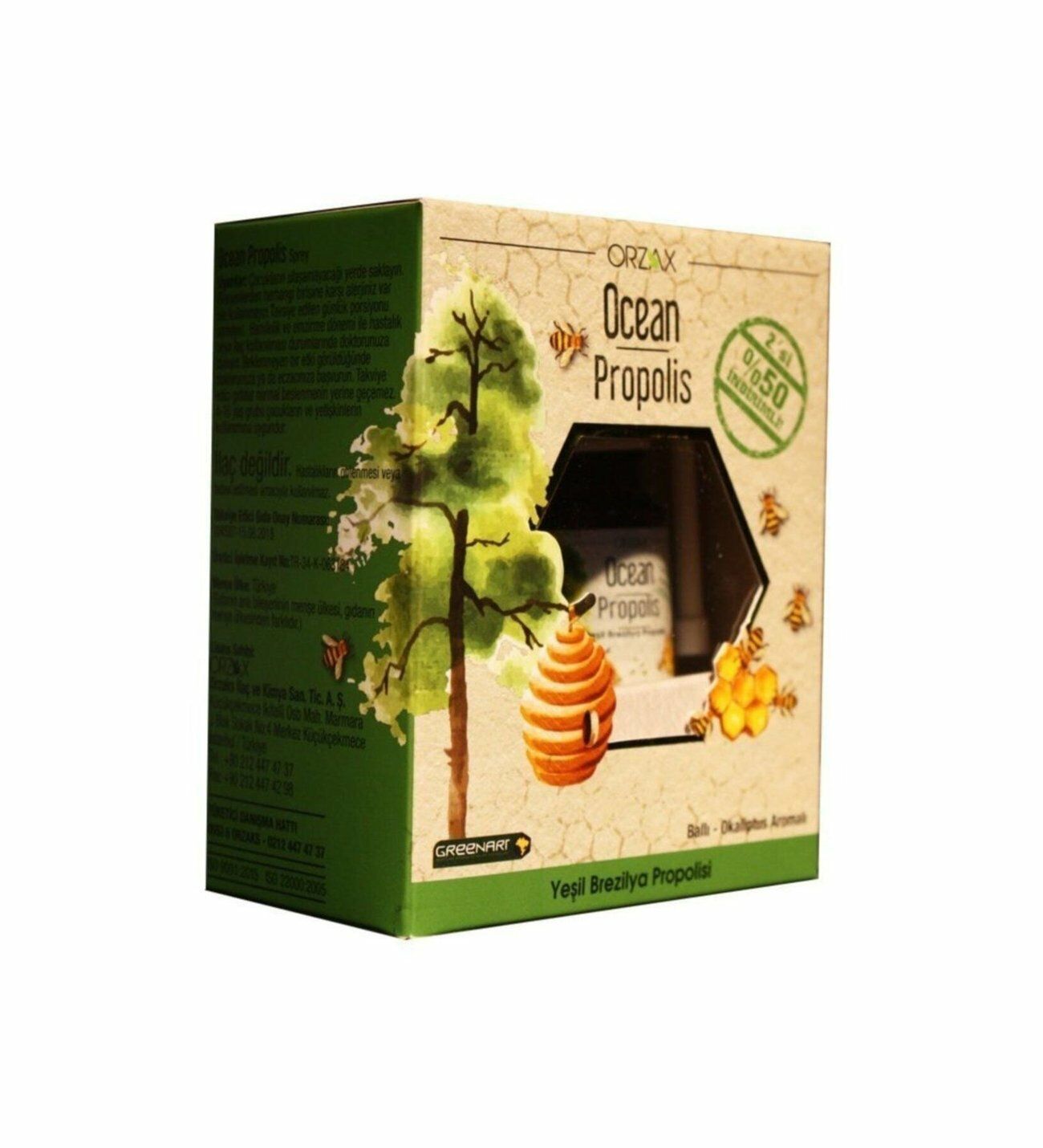 Orzax Ocean Propolis Sprey 20+20 ml