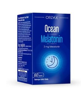 Orzax Ocean Melatonin Takviye Edici Gıda 60 Tablet