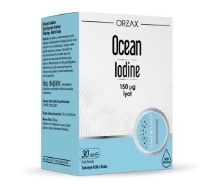 Orzax Ocean Iodine 150 μg İyot Takviye Edici Gıda 30 ml