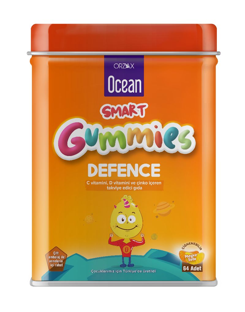 Orzax Ocean Smart Gummies Defence 64 Adet Çiğnenebilir Jel