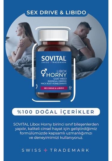 Sovital Libox Horny 60 Kapsül