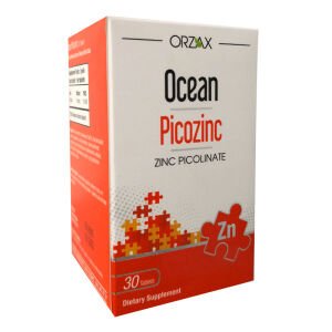 Orzax Ocean Picozinc Takviye Edici Gıda 30 Tablet