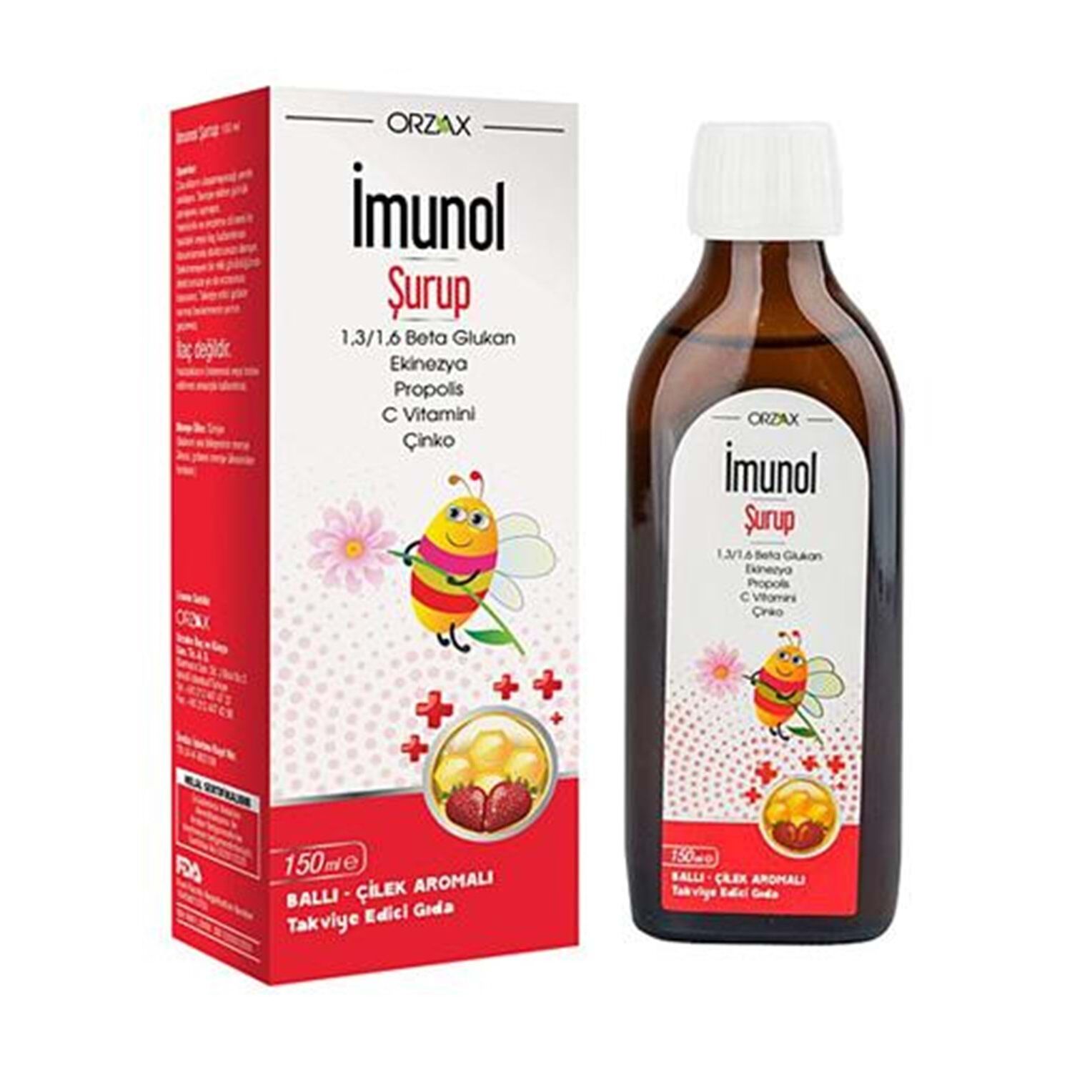 Orzax İmunol Şurup 150ml