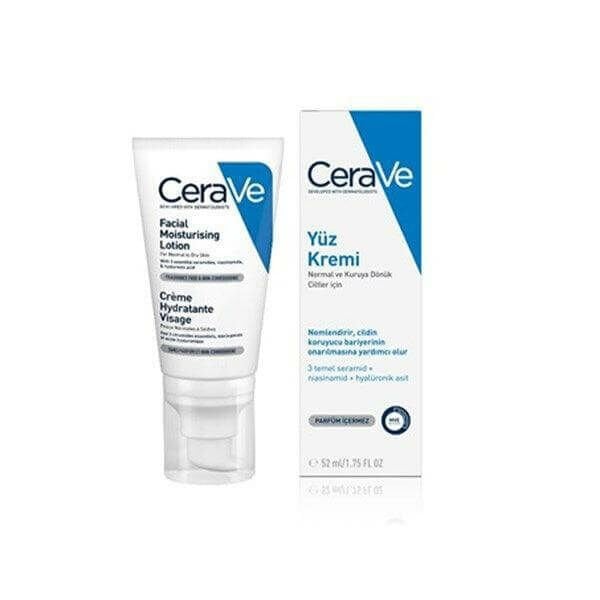 Cerave Nemlendirici Yüz Kremi 52 ml