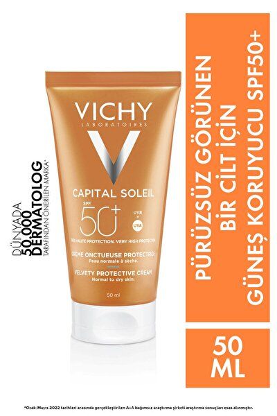 Vichy Capital Soleil SPF50+ Güneş Koruyucu BB Emülsiyon Renkli 50 ml