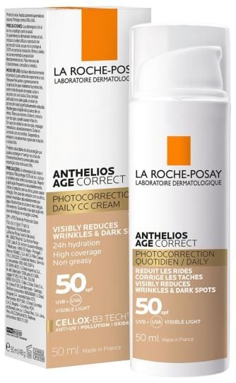 La Roche Posay Anthelios Age Correct SPF 50 Krem 50 ml - Renkli