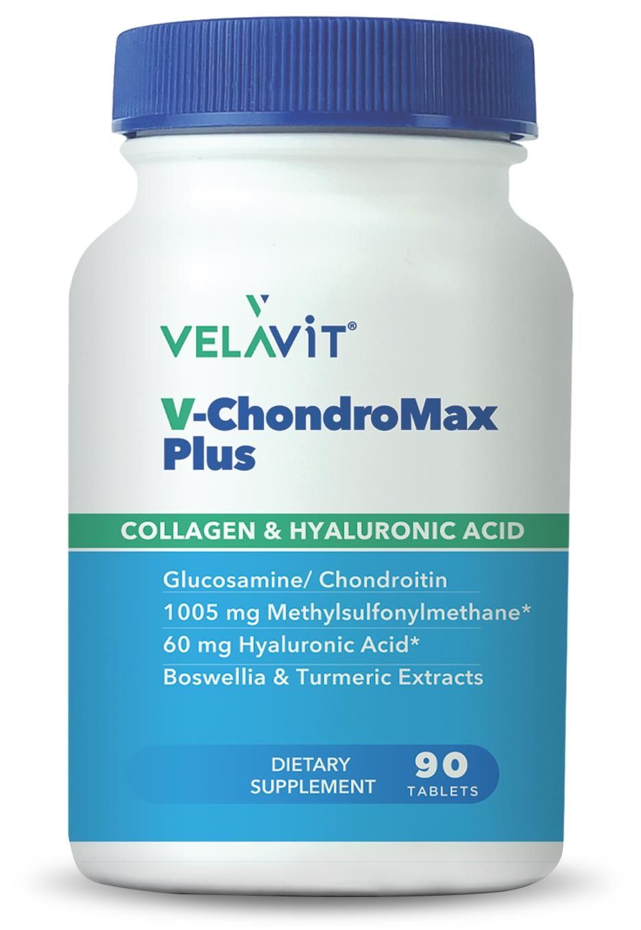 Velavit V-Chondromax Plus Takviye Edici Gıda 90 Tablet-05.2026 MİADLI