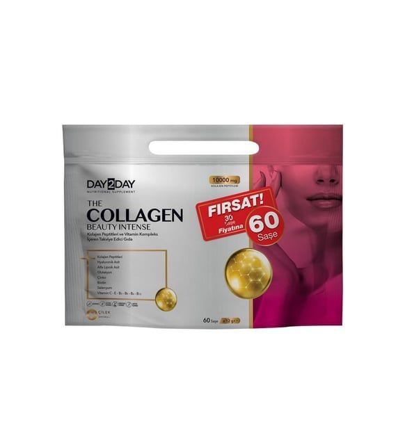 DAY2DAY The Collagen Beauty Intense 60 Saşe X 12 g Çilek